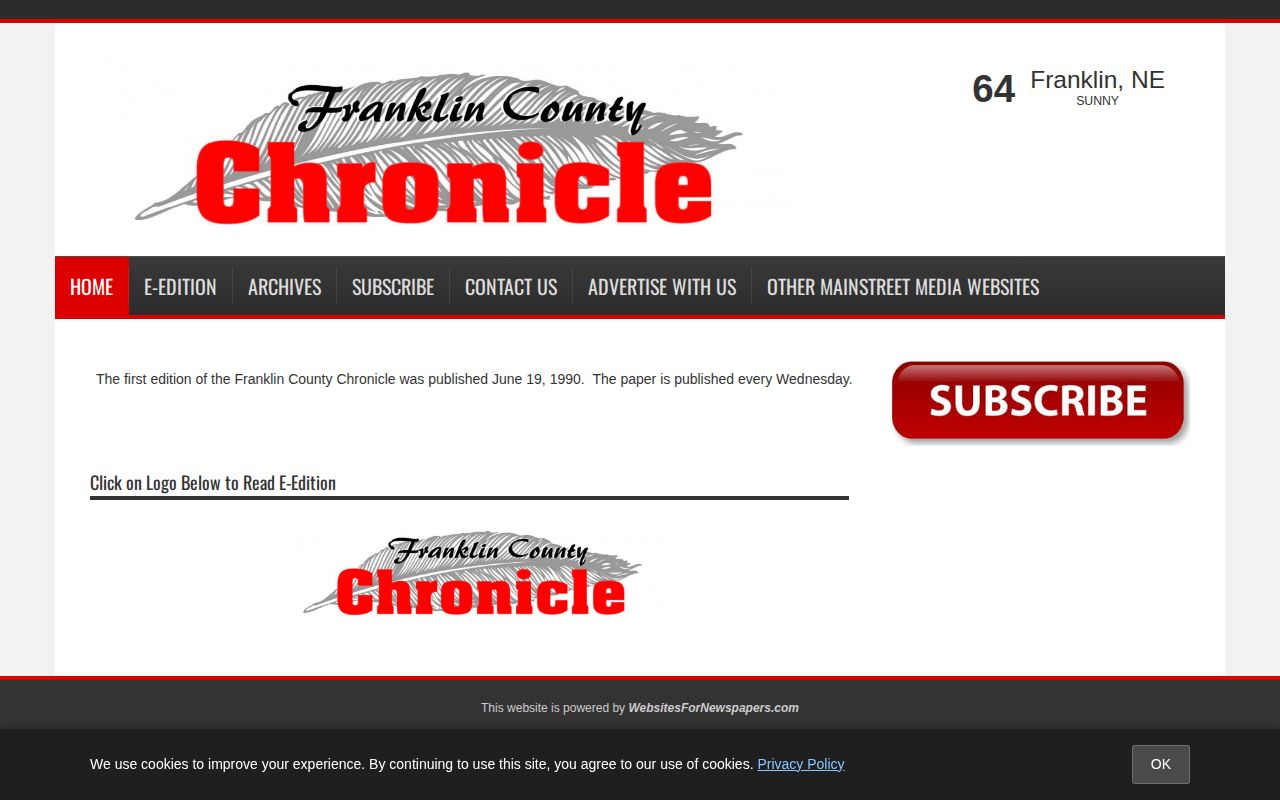 Franklin County crime news booking-record source map at local weekly outlet